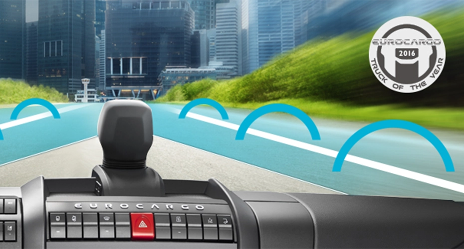 The new Eurocargo truck protects the driver and the load